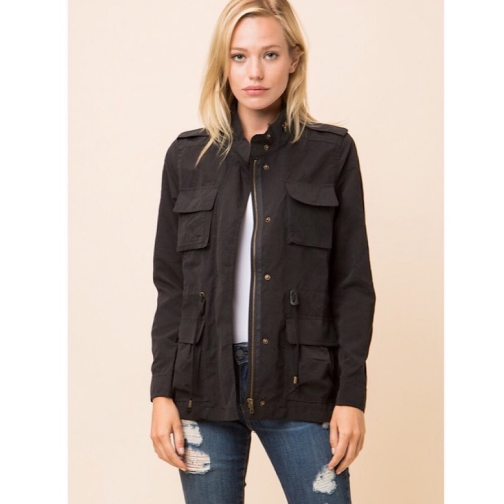 Black Utility Jacket